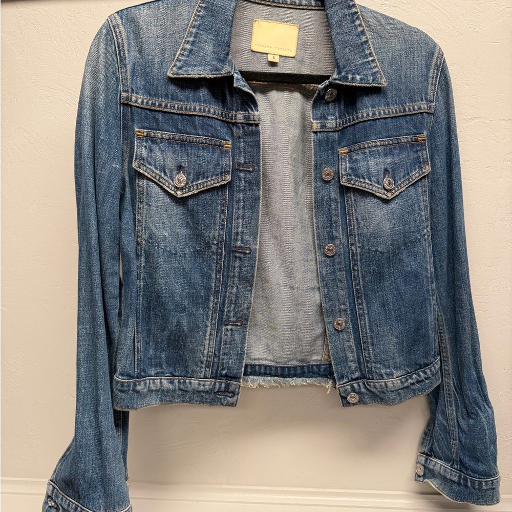 Citizens Of Humanity Blue Denim Jacket